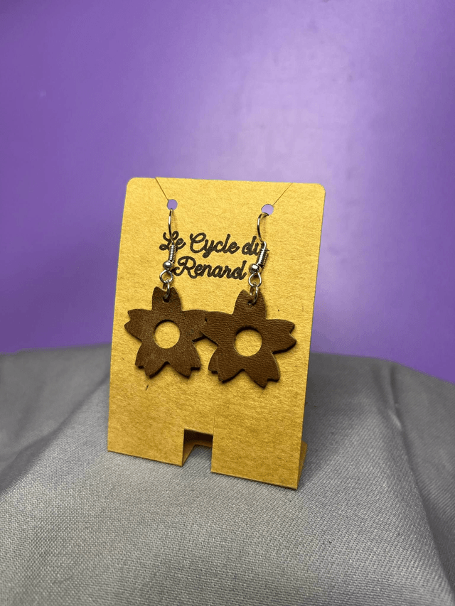 Boucles d’oreilles - Délicat Fleuron 