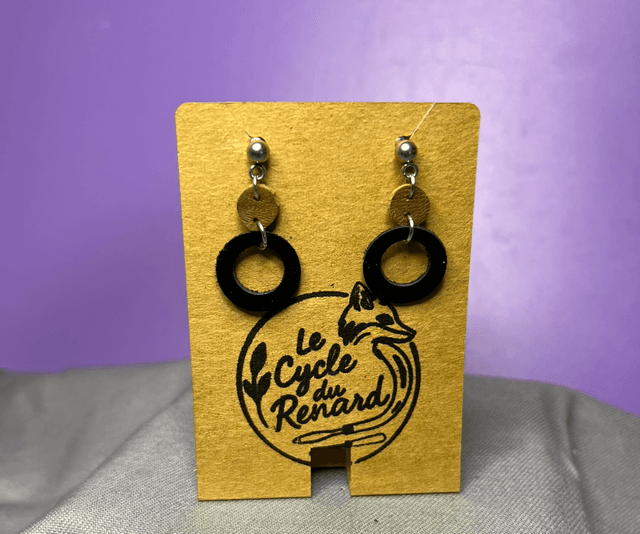 Boucles d’oreilles - Bulle d’Ombre