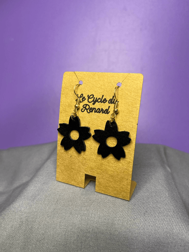 Boucles d’oreilles - Délicat Fleuron 